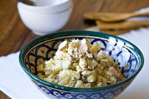 salad recipe on a protein diet