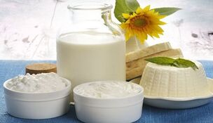 fermented dairy products against pancreatitis