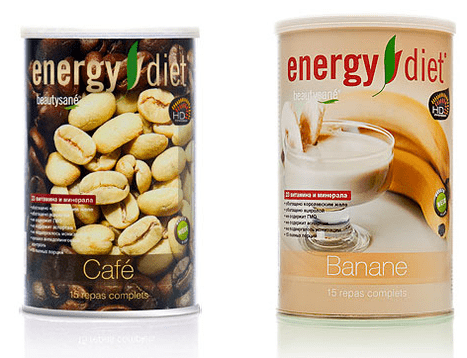 The taste of the energy diet